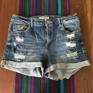 Wax Jean shorts
